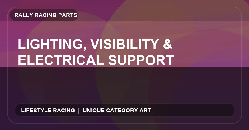 Lighting, Visibility & Electrical Support